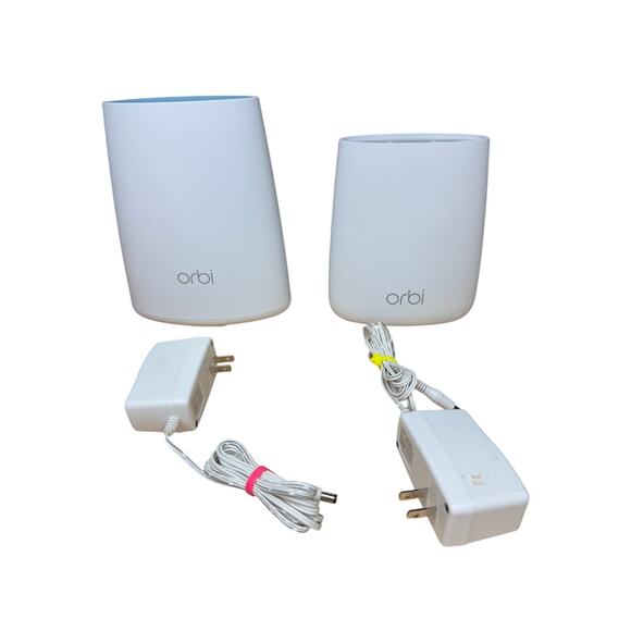 Netgear‎ Orbi Tri Band Full Home Wifi Router System RBR40 + RBS20 Satellites GUC - Picture 1 of 12